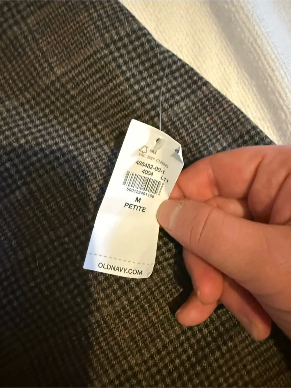 Old Navy Brown Plaid skirt